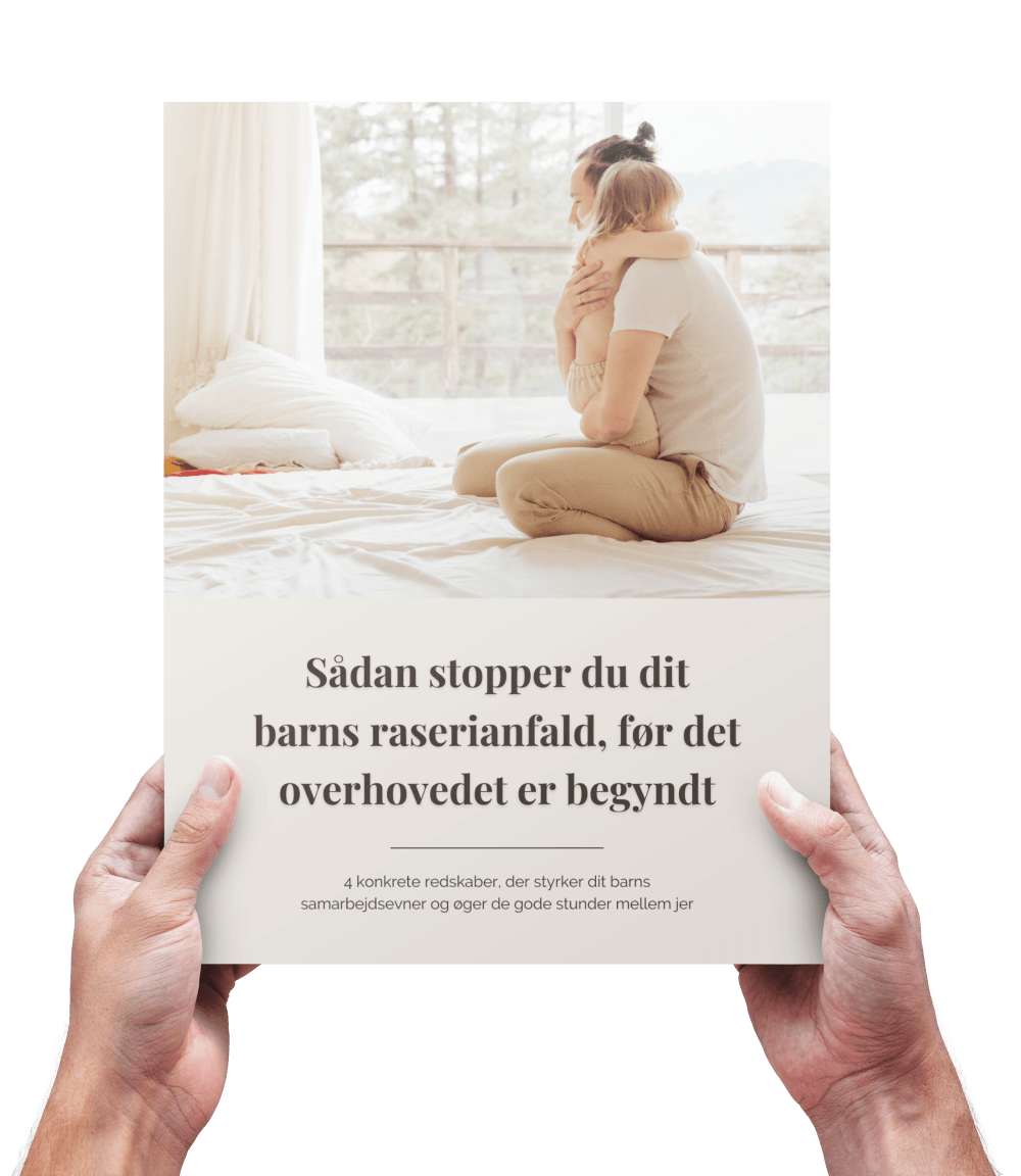 børneopdragelse, raserianfald hos børn, magtkampe, nedsmeltninger, udfordrende adfærd